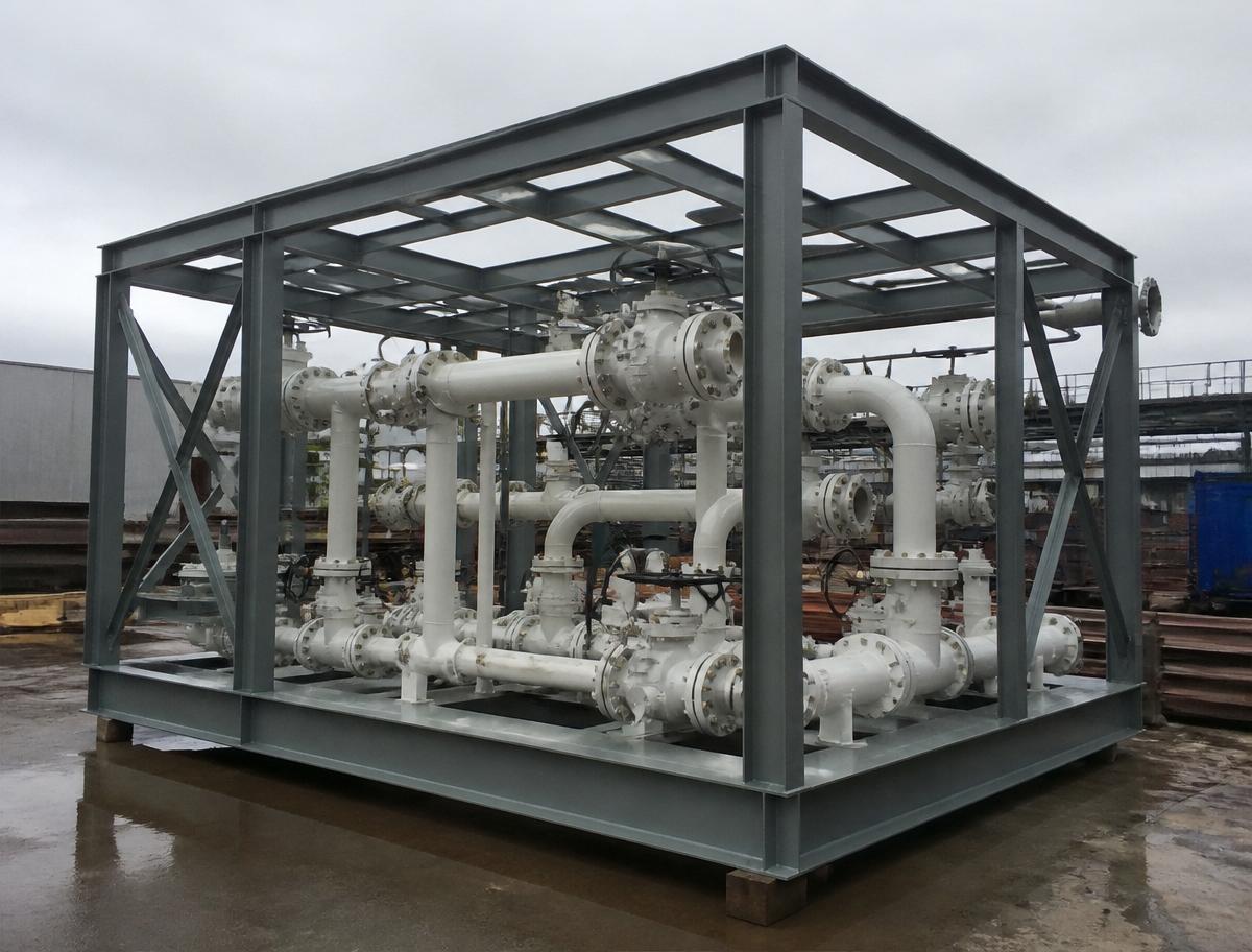 Shop-Fabricated Pipe Modules