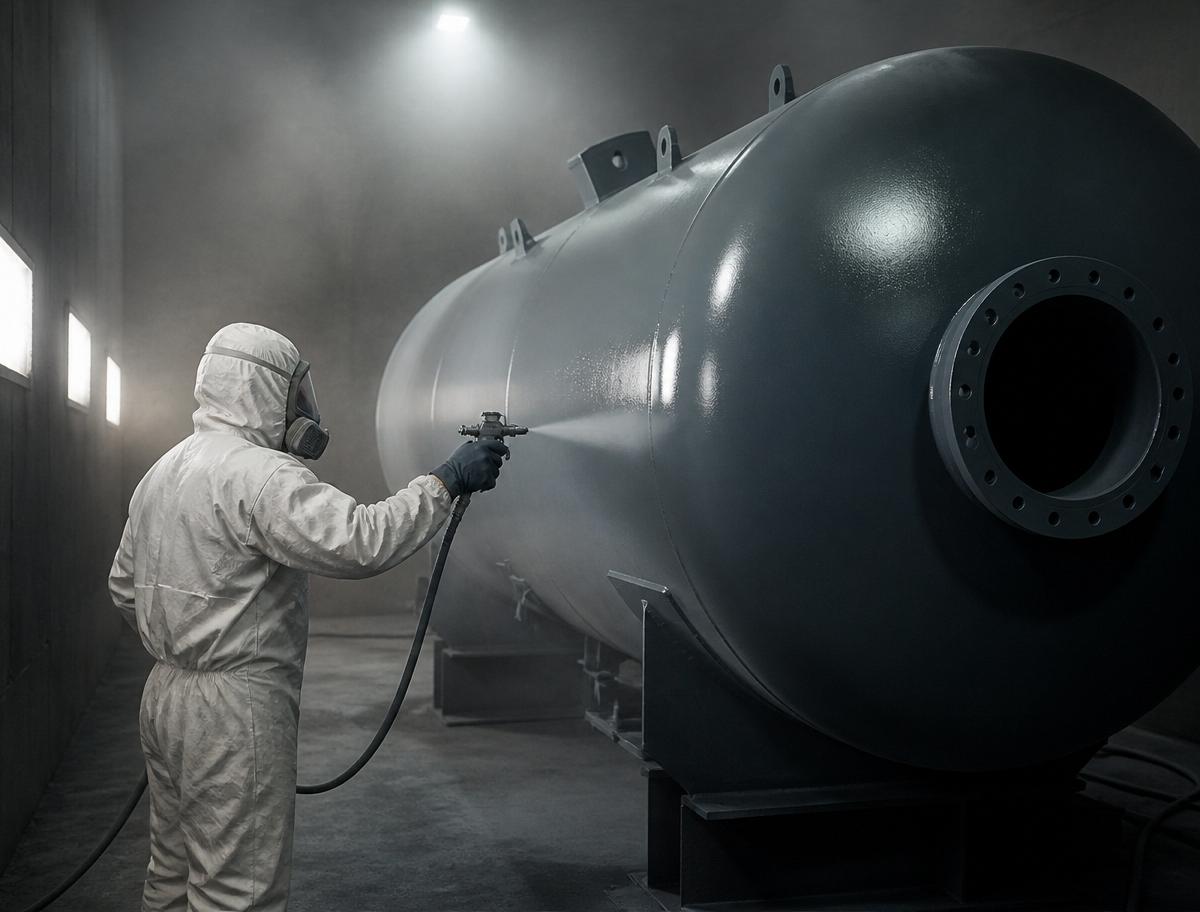 Controlled Blasting & Painting